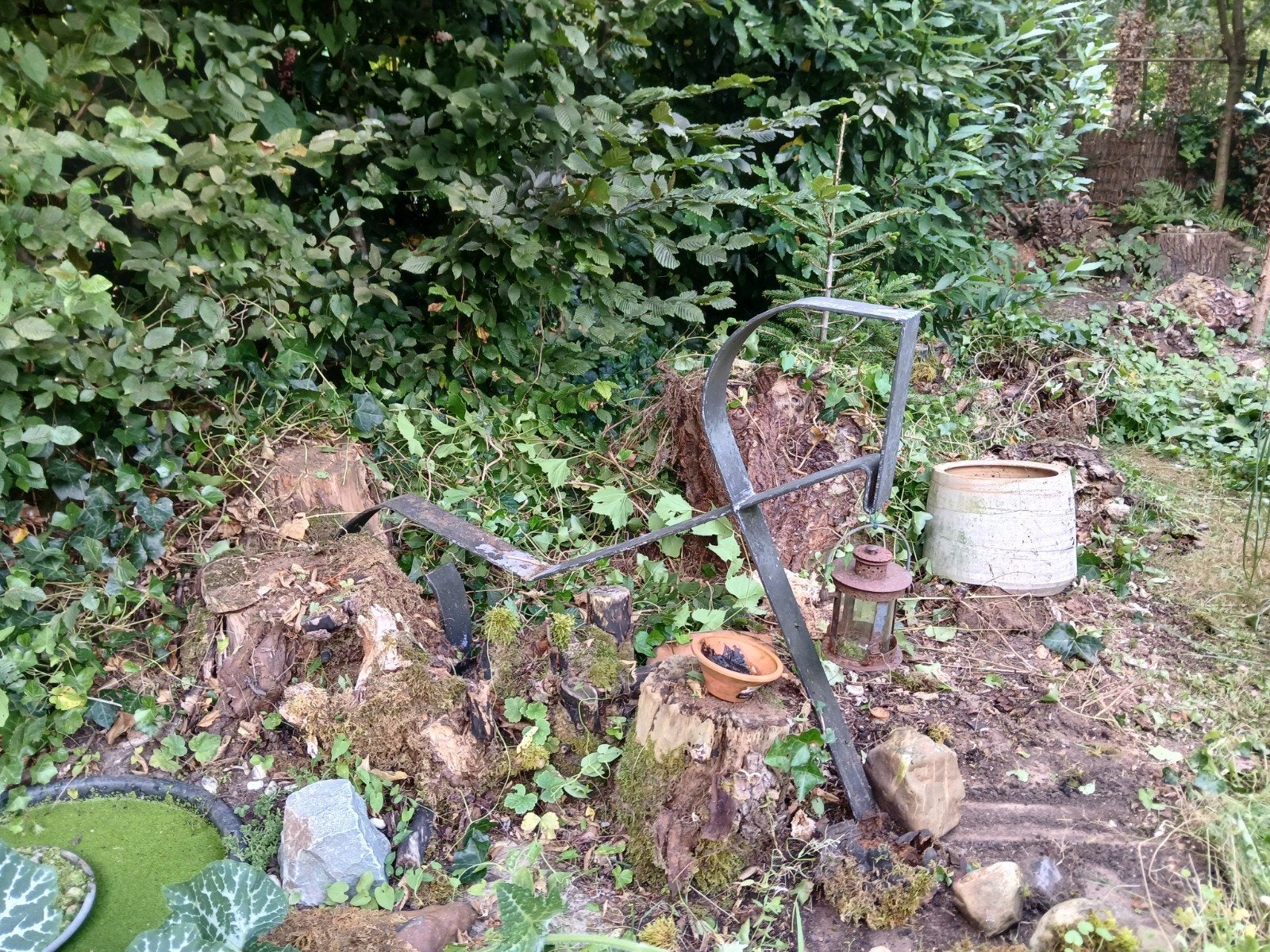 Metalen kunstwerk Tuin : De 4 Heemskinderen, Enlèvement, Utilisé, Métal, Animal