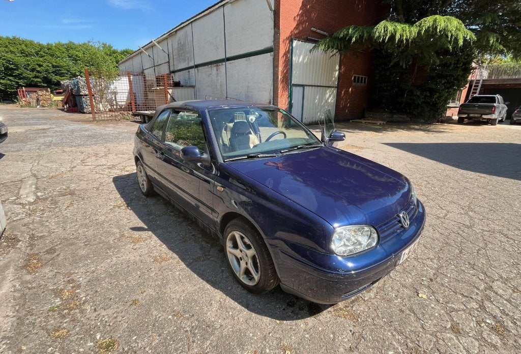 GOLF 3 CABRIO, Auto's, Euro 2, Beige, Cabriolet, Elektrische ramen