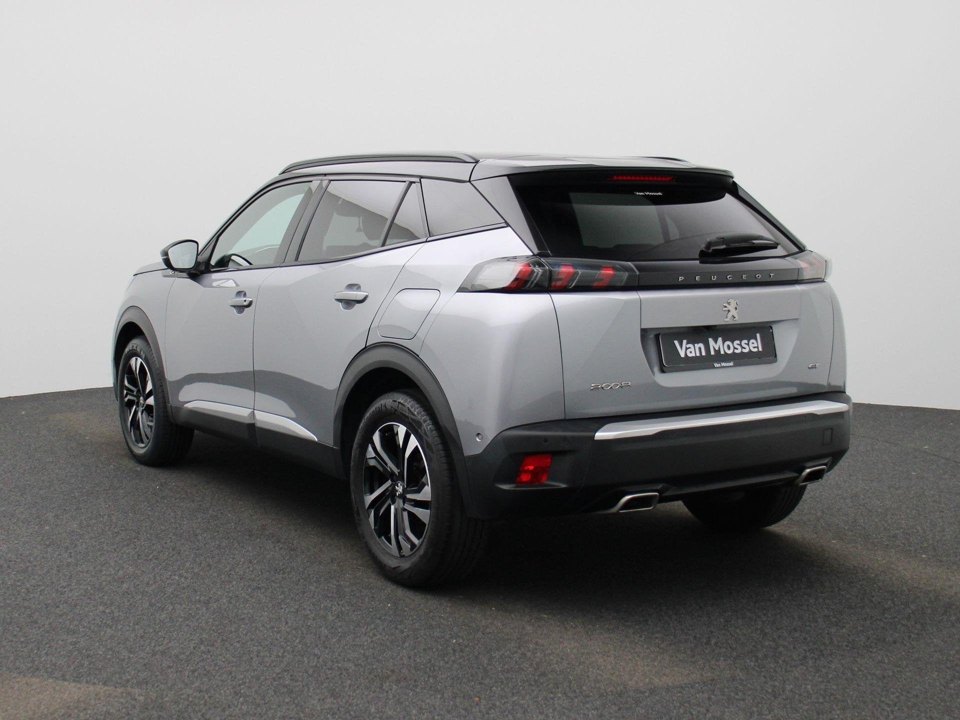 Peugeot 2008 1.2 Puretech 96kW S&S EAT8 GT Line, Autos, Peugeot, Argent ou Gris, Achat, 1280 kg, Entreprise