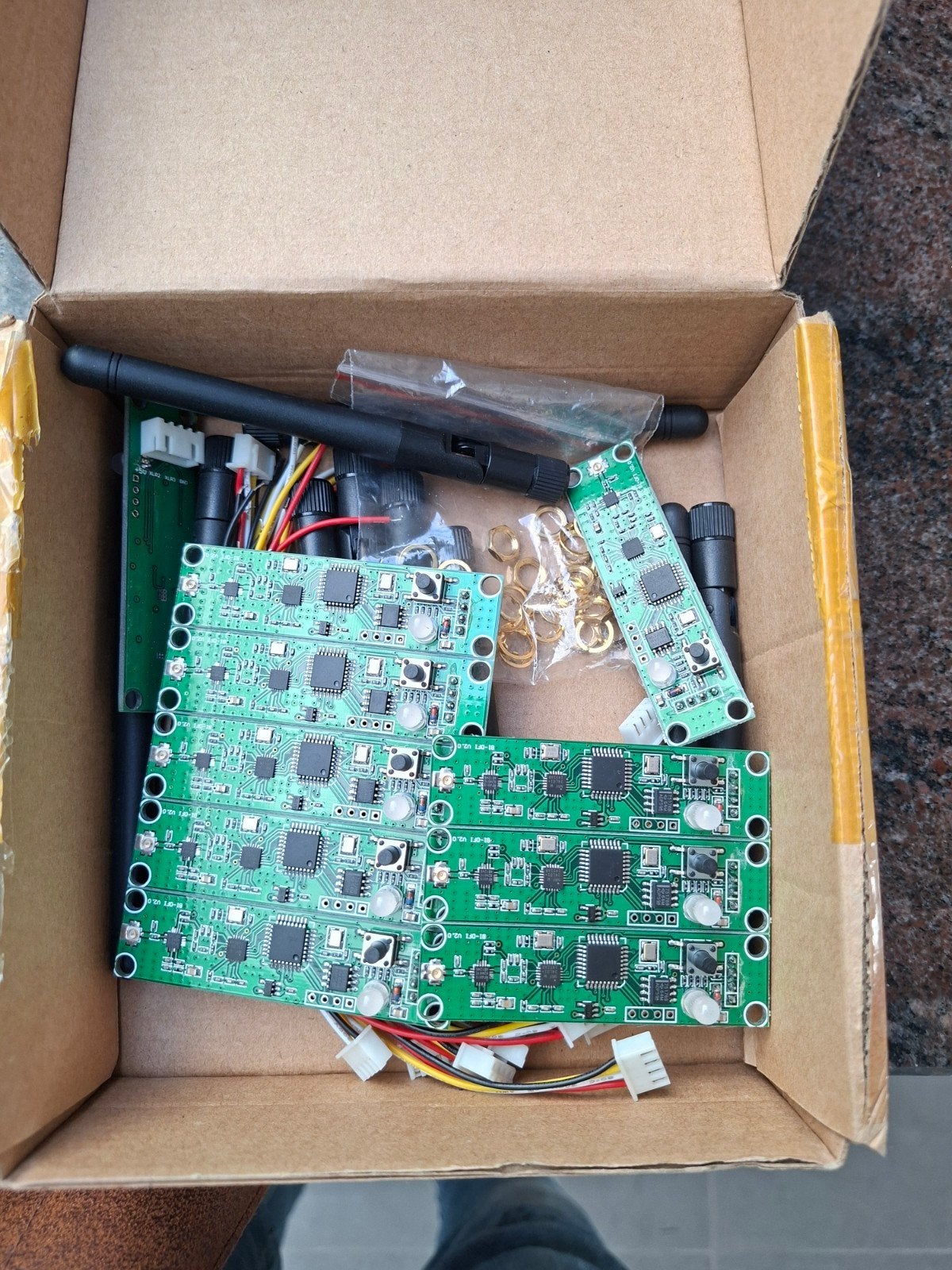 wireless dmx modules 10 stuks, Ophalen of Verzenden