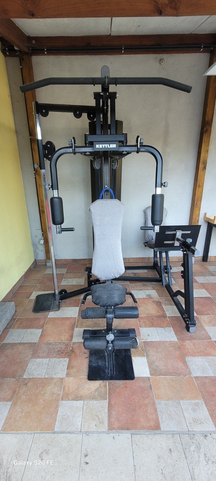 Station de musculation Kettler, Enlèvement, Utilisé, Métal, Bras