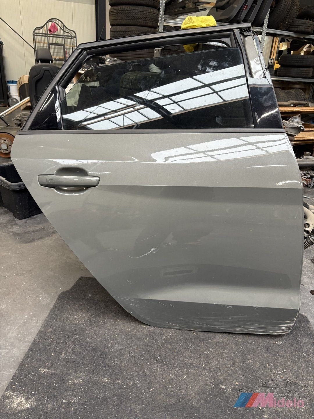 AUDI A1 (GBA) DEUR RECHTS ACHTER LX7G, Gebruikt, -, Deur, -