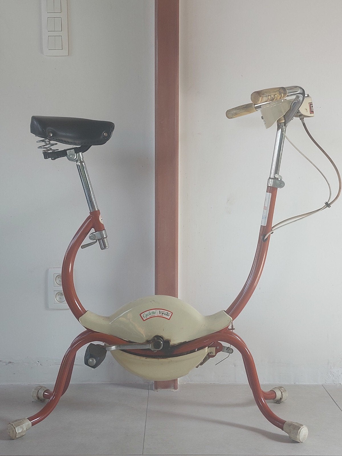 Retro hometrainer, Ophalen