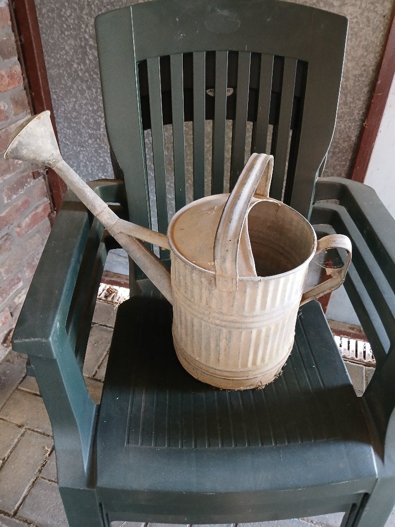 Verzinkte gieter, Jardin & Terrasse, Arrosoirs, Enlèvement, Utilisé, Métal