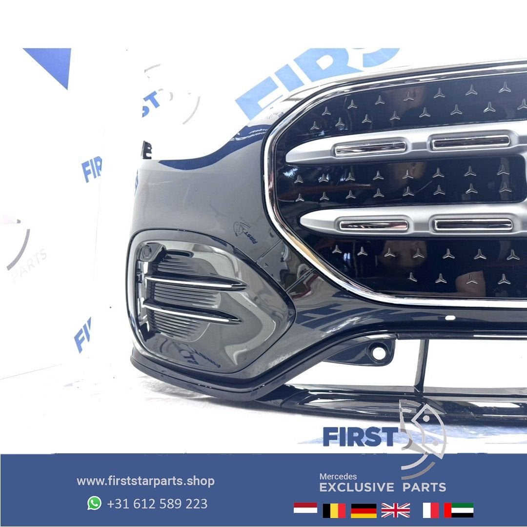 X248 GLB FACELIFT AMG VOORBUMPER X244 X248 GLB BUMPER + STAR, Gebruikt, -, Voor, Ophalen of Verzenden