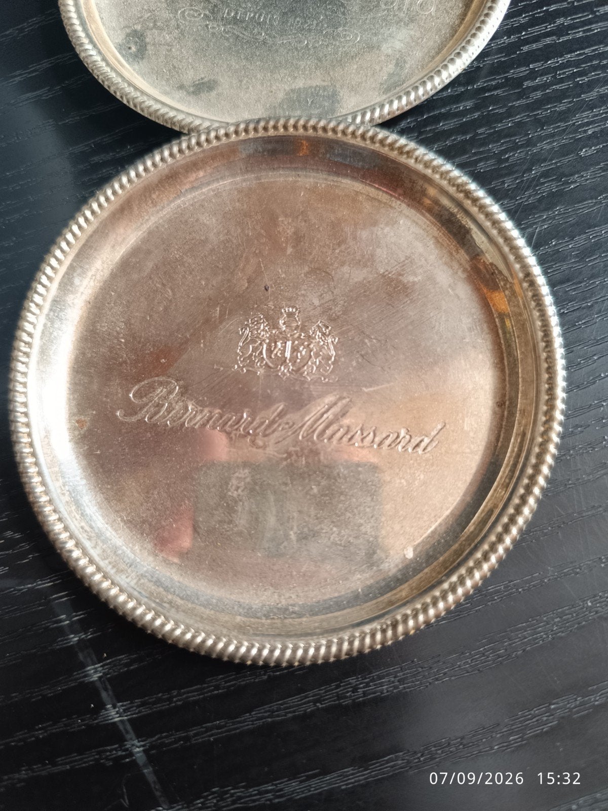 3 sous verre a Champagne, Enlèvement ou Envoi, Argent