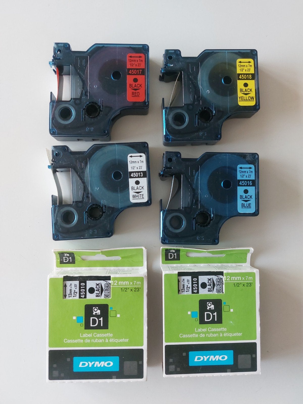 Dymo labels D1, 12mm, Enlèvement