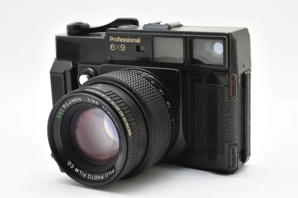 Fuji GW690 - MF Camera 120 film, Ophalen, Gebruikt, Spiegelreflex, Fuji