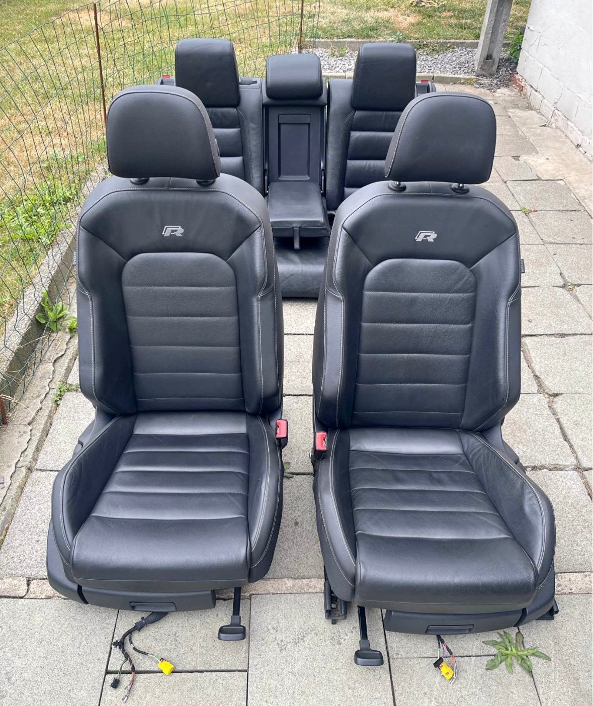 Golf 6  R interieur met golf 7 voorstoelen, Ophalen, Gebruikt, Volkswagen