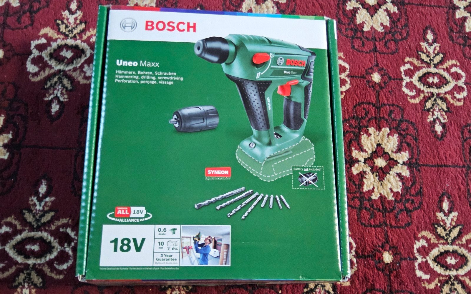 Marteau rotatif Bosch 18v nouveau corps dans la boîte avec 2, Enlèvement ou Envoi