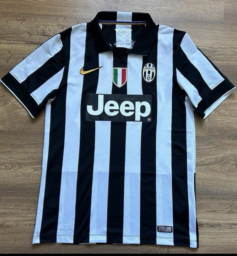 Juventus DelpieroThuisshirt Orgineel  Champions League 2015, Sport en Fitness, Voetbal, Verzenden