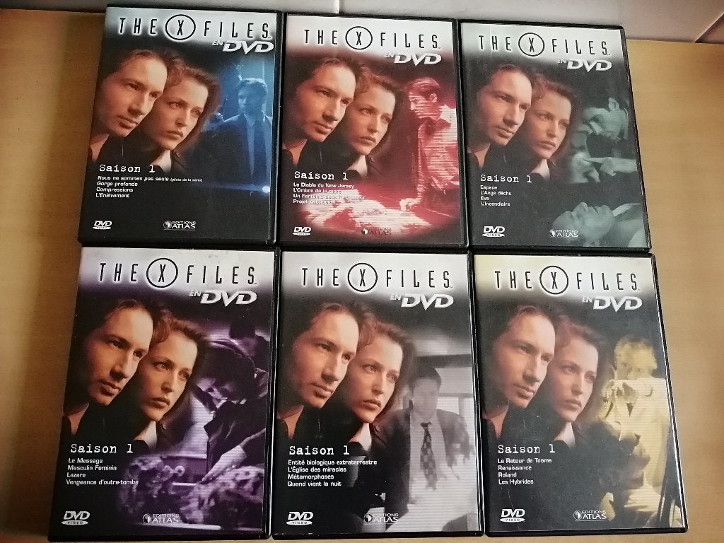 Lot 6 DVD The X Files - Saison 1 complète, CD & DVD, Enlèvement ou Envoi, Comme neuf, Saison 1
