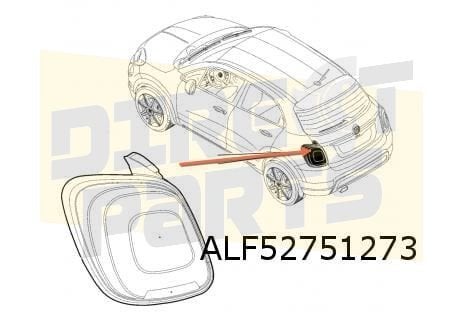 Fiat 500X (1/15-9/18) Achterlicht Links OES 51937414, Autos : Pièces & Accessoires, Neuf, -, -, Fiat