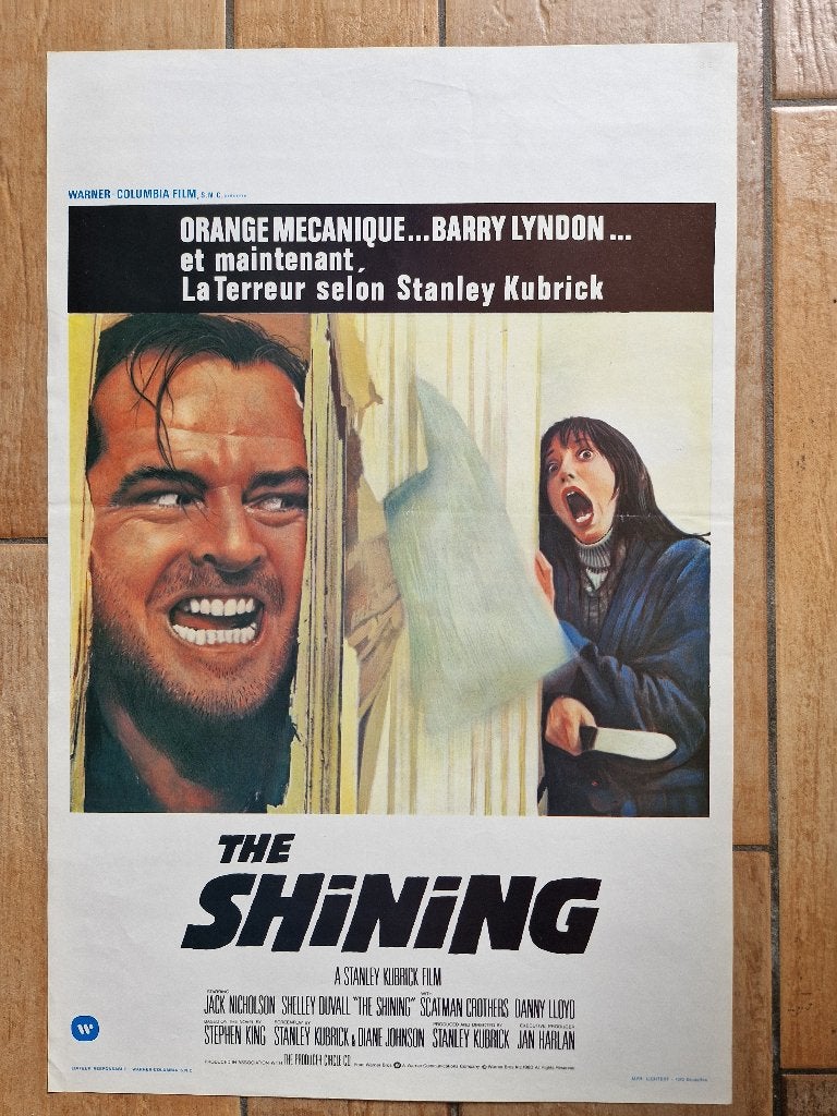 filmaffiche Stanley Kubrick The Shining filmposter, Verzamelen, Posters, Rechthoekig Staand, Ophalen of Verzenden, Zo goed als nieuw