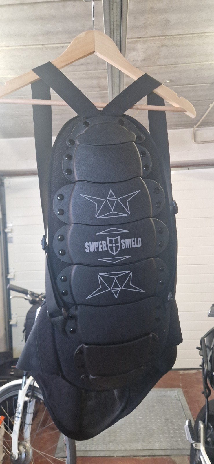 Supershield rugbeschermer motorfiets/quad, Ophalen of Verzenden, Zo goed als nieuw
