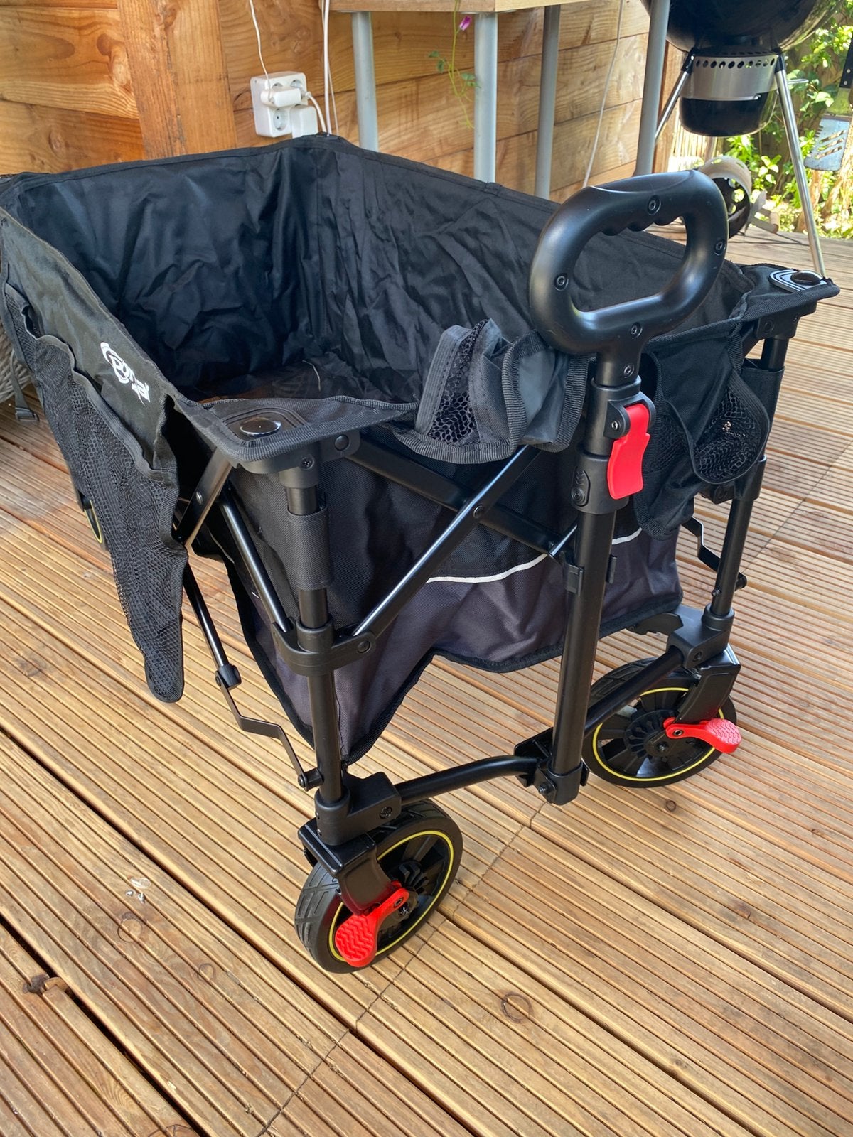 Chariot à bras pliable flambant neuf,   pour les sorties!, Caravanes & Camping, Enlèvement ou Envoi, Pliable, Neuf