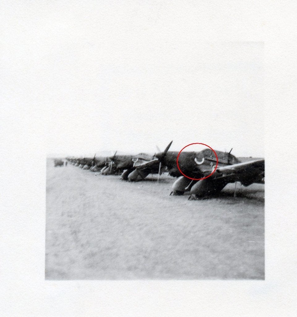 photo originale - avion Junkers Ju 87 Stuka - WW2, Envoi, Armée de l'air, Photo ou Poster