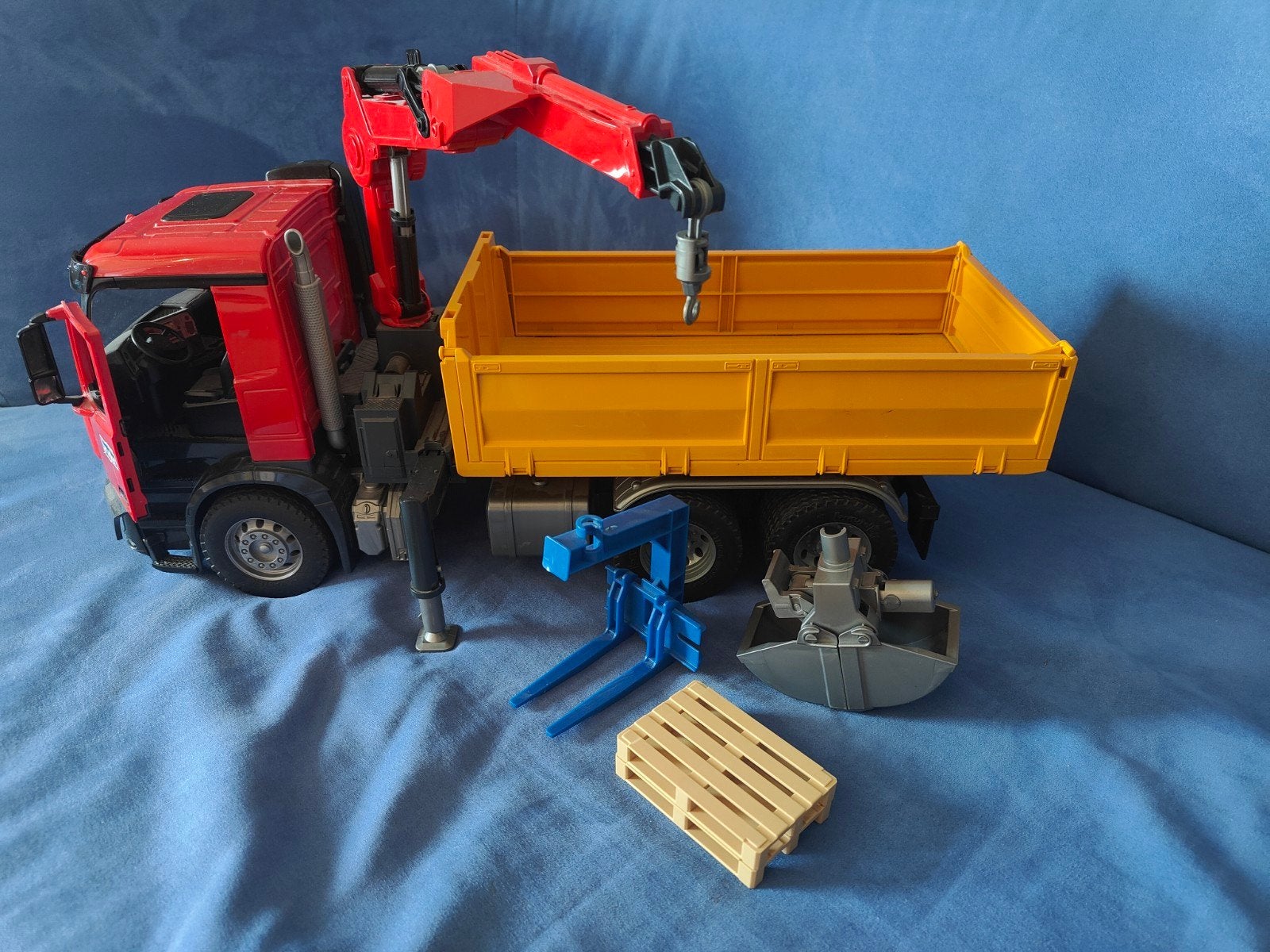 Bruder 0365 vrachtwagen, Ophalen of Verzenden, Gebruikt