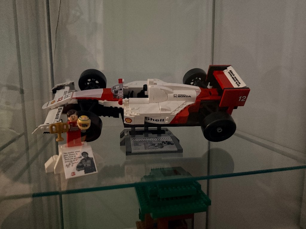 Lego mcclaren mp4/4 senna, Pièces supplémentaires incluses, Enlèvement ou Envoi, Lego, Ensemble complet