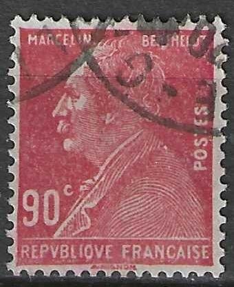 Francia 1924 - Yvert 243 - Marcelin Berthelot (ST), Envoi, Affranchi