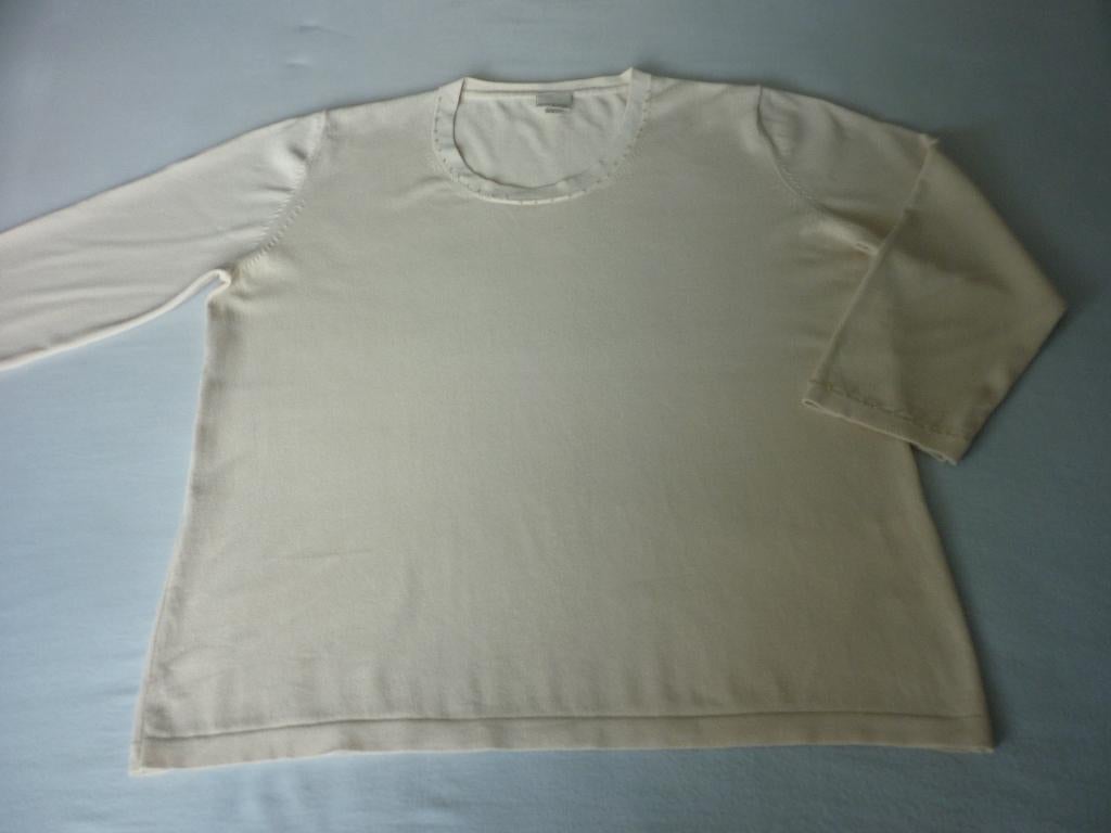Longsleeve Mayerline met 3/4 Mouwlengte, Beige, Maat 42/44 (L), Ophalen of Verzenden, Zo goed als nieuw
