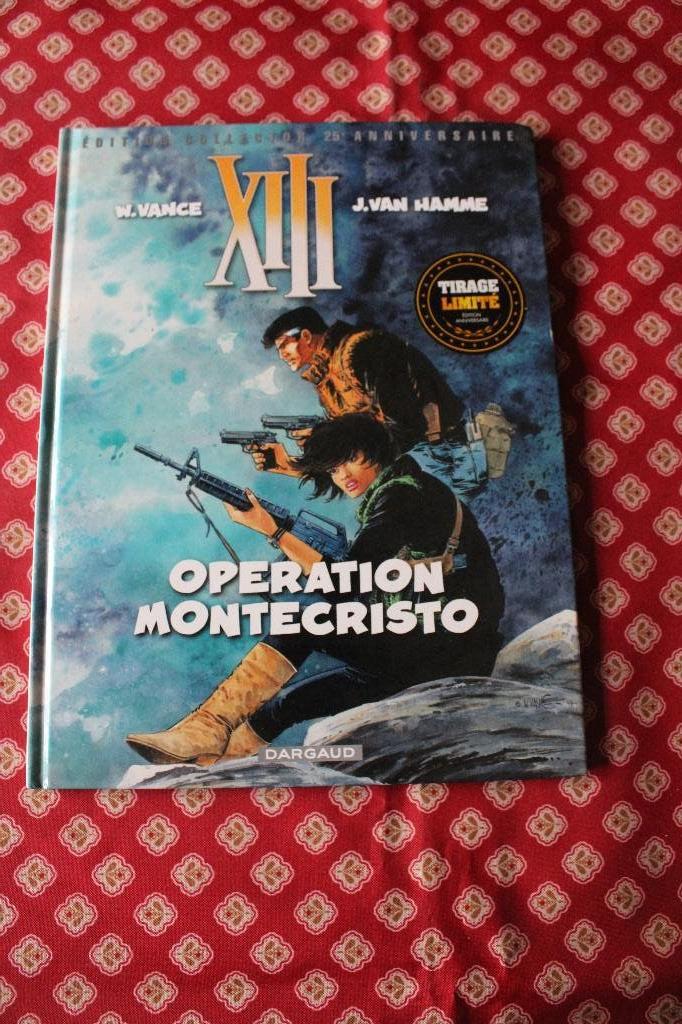 XIII -Opération Montecristo - Edition anniversaire et Limité, Une BD, Vance - Van Hamme, Comme neuf, Enlèvement