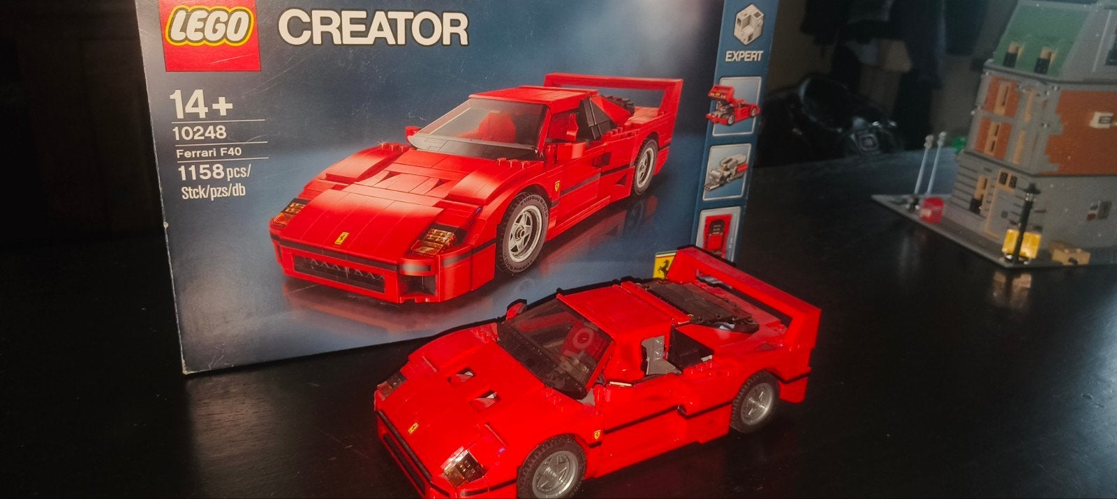 Lego Creator Ferrari F40, Enlèvement, Complet, Lego, Creator