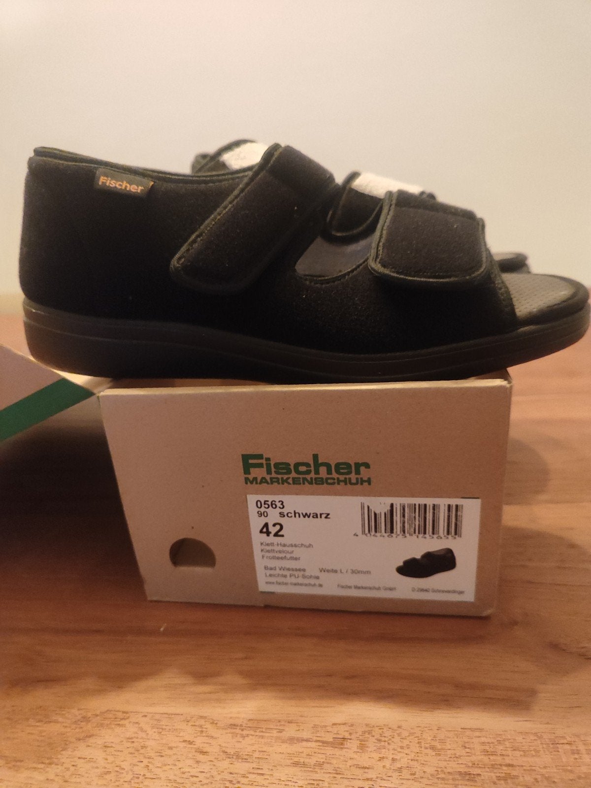Orthopedische sandalen,Nieuw, Maat 42, Kleding | Heren, Schoenen, Zwart, Nieuw, Fischer, Ophalen