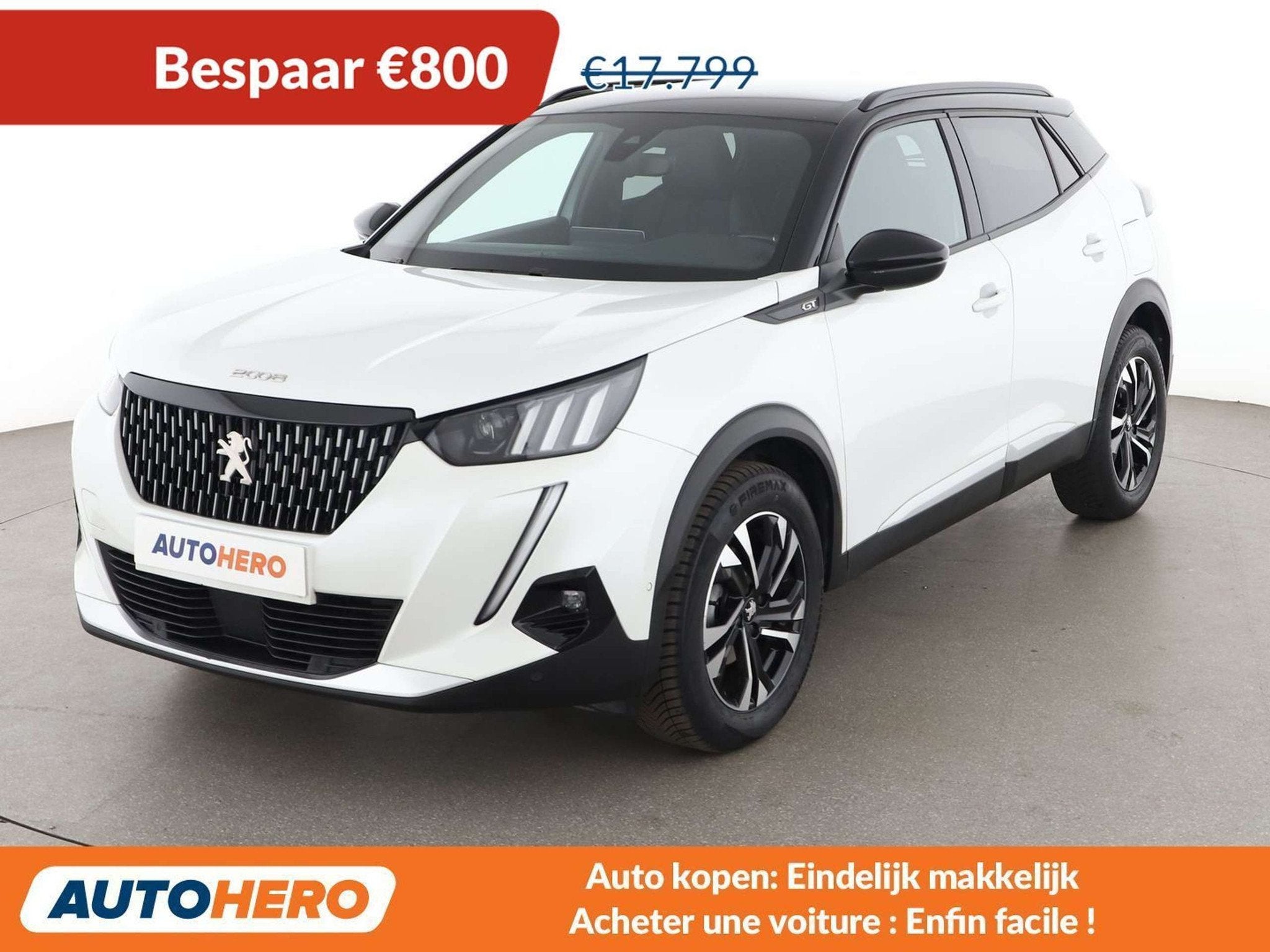 Peugeot 2008 1.2 PureTech GT (année de construction 2021), Autos, Achat, 1280 kg, Autres carburants, 96 kW