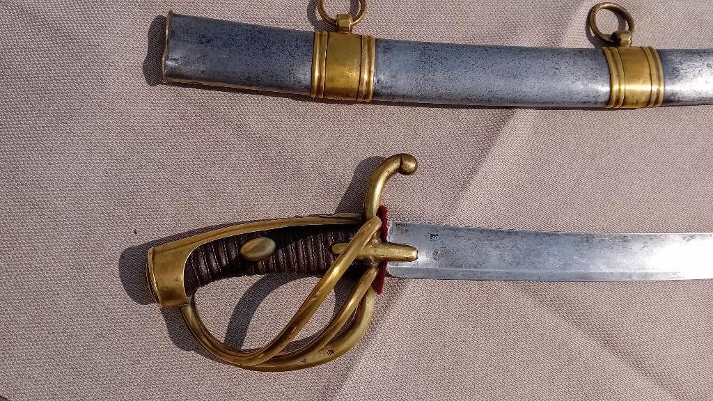 Sabre, cavalerie légère, Grande Armée, Napoléon 1798-1803, Enlèvement ou Envoi, Armée de terre, Épée ou sabre