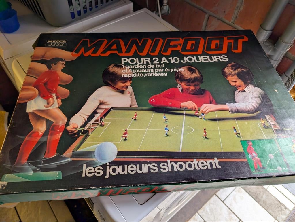 Baby-foot vintage, Ophalen
