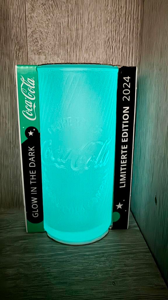 Coca-Cola collector McDonald's 2024 - Glow in the dark !, Enlèvement, Neuf, Verre à soda
