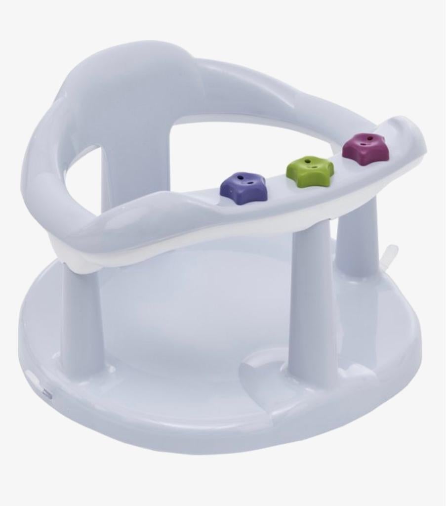 Badzitje baby Thermo Baby aquababy lichtblauw/wit zgan, Ophalen, Zo goed als nieuw