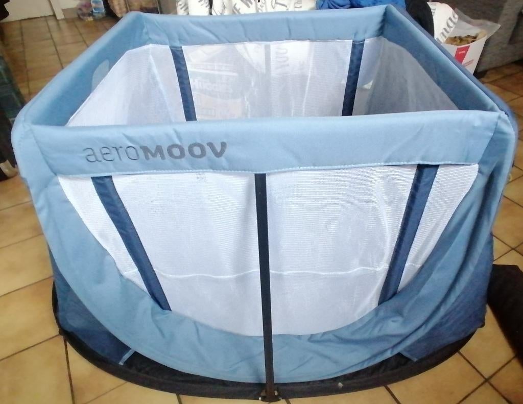 Aeromoov reisbed / campingbed met Aerosleep matrasbeschermer, Kinderen en Baby's, Babywiegjes en Ledikanten, Ophalen, Zo goed als nieuw