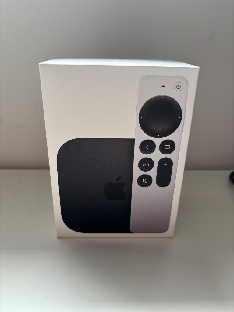 Apple TV 4K 128gb ethernet neuve, Enlèvement, Neuf
