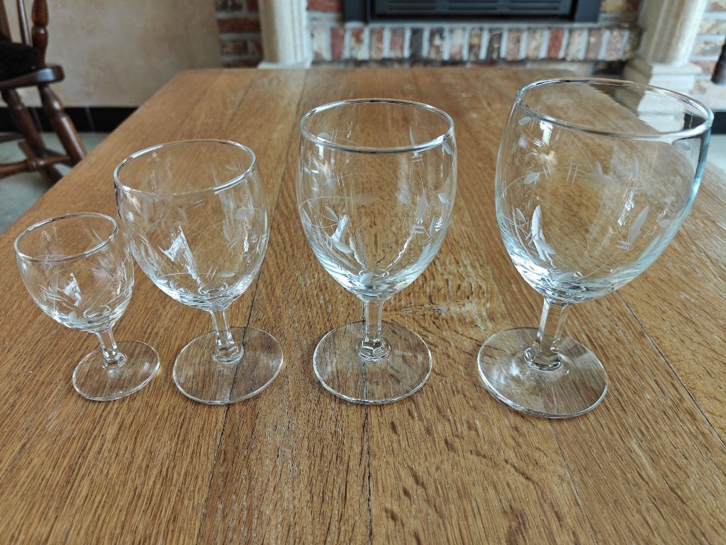 Glasservies, Ophalen, Gebruikt