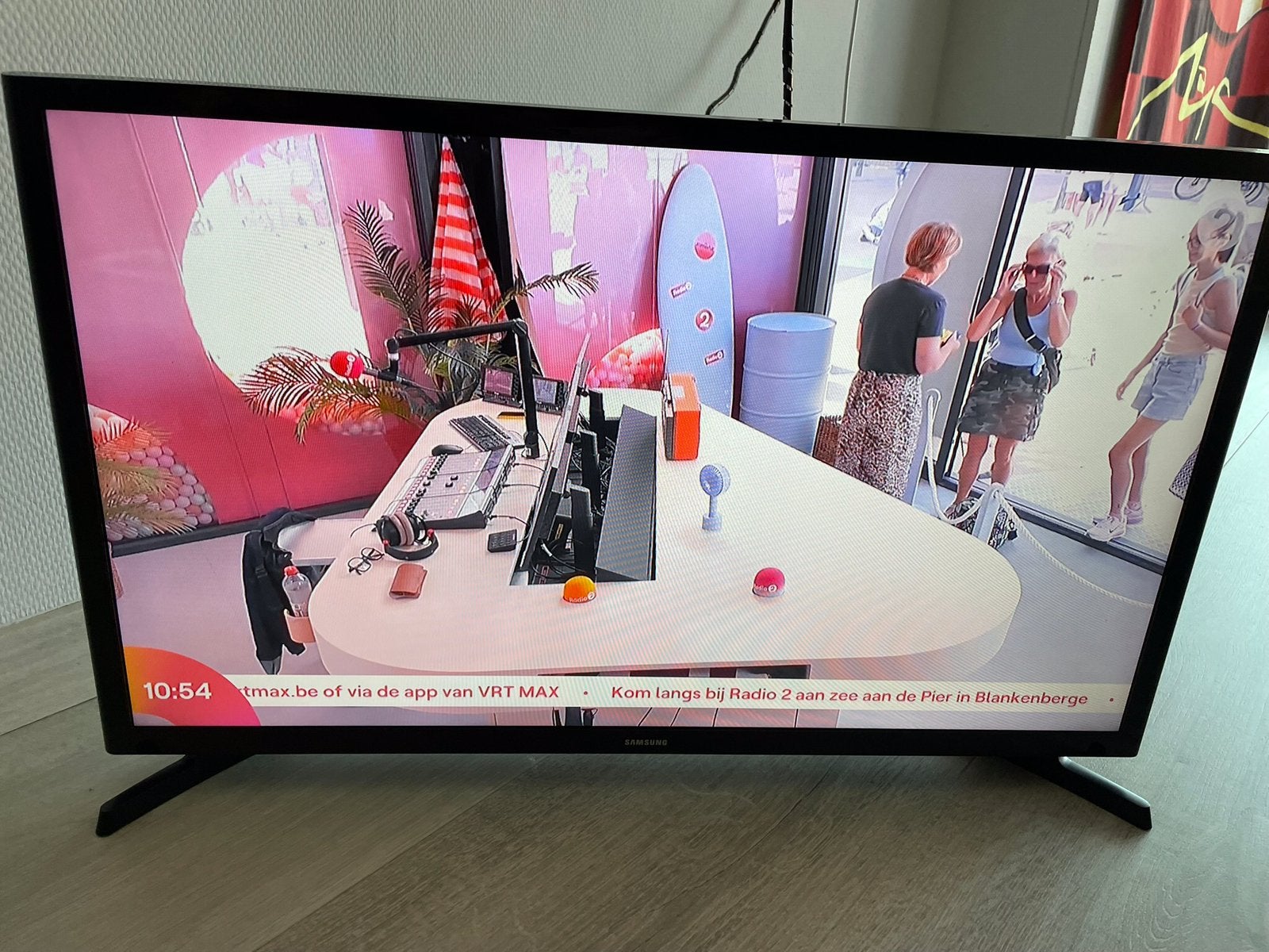Samsung tv 32 inch, Ophalen, Zo goed als nieuw, Samsung
