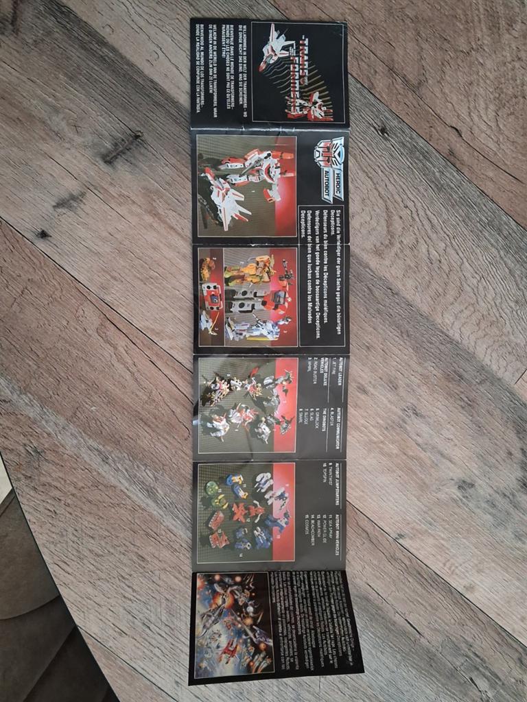 Transformers : brochure jaren '80, Verzamelen, Transformers, Verzenden