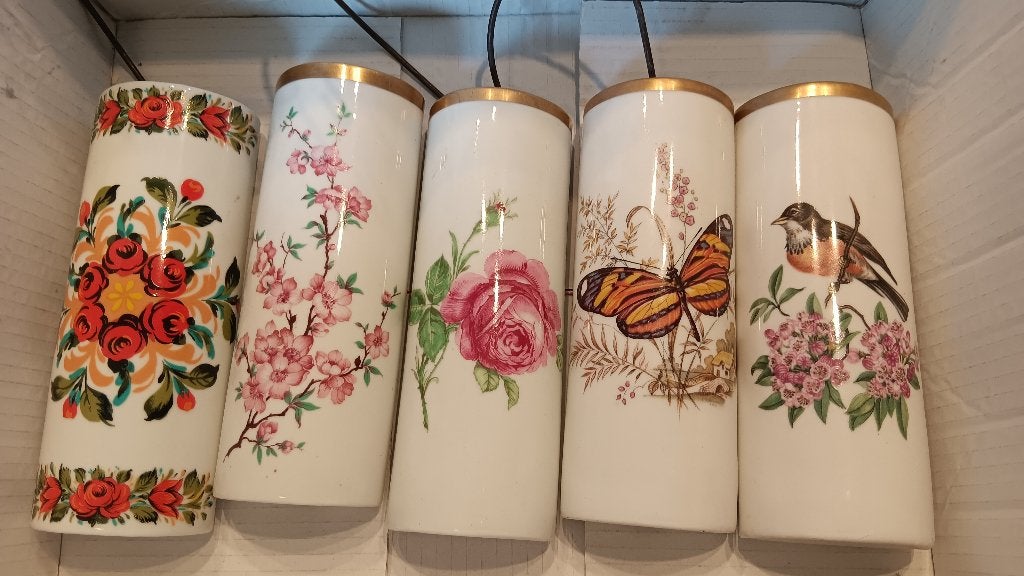 Vintage luchtbevochtigers brussels porselein (chauffage, Ophalen, Gebruikt, Radiator