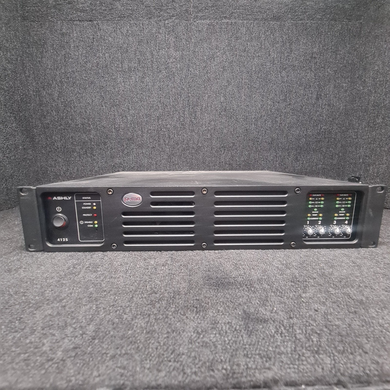 Amplificateur 4 canaux ASHLY 4125 avec DSP, Enlèvement ou Envoi