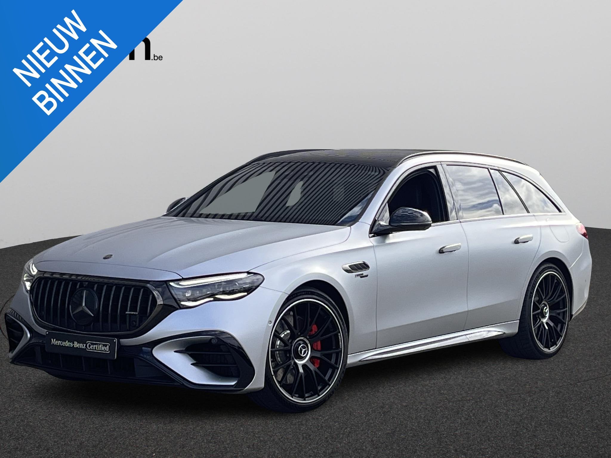 Mercedes-Benz E-Klasse Break Mercedes-AMG E 53 HYBRID 4MATIC, Auto's, Automaat, 585 pk, Stof, Zwart