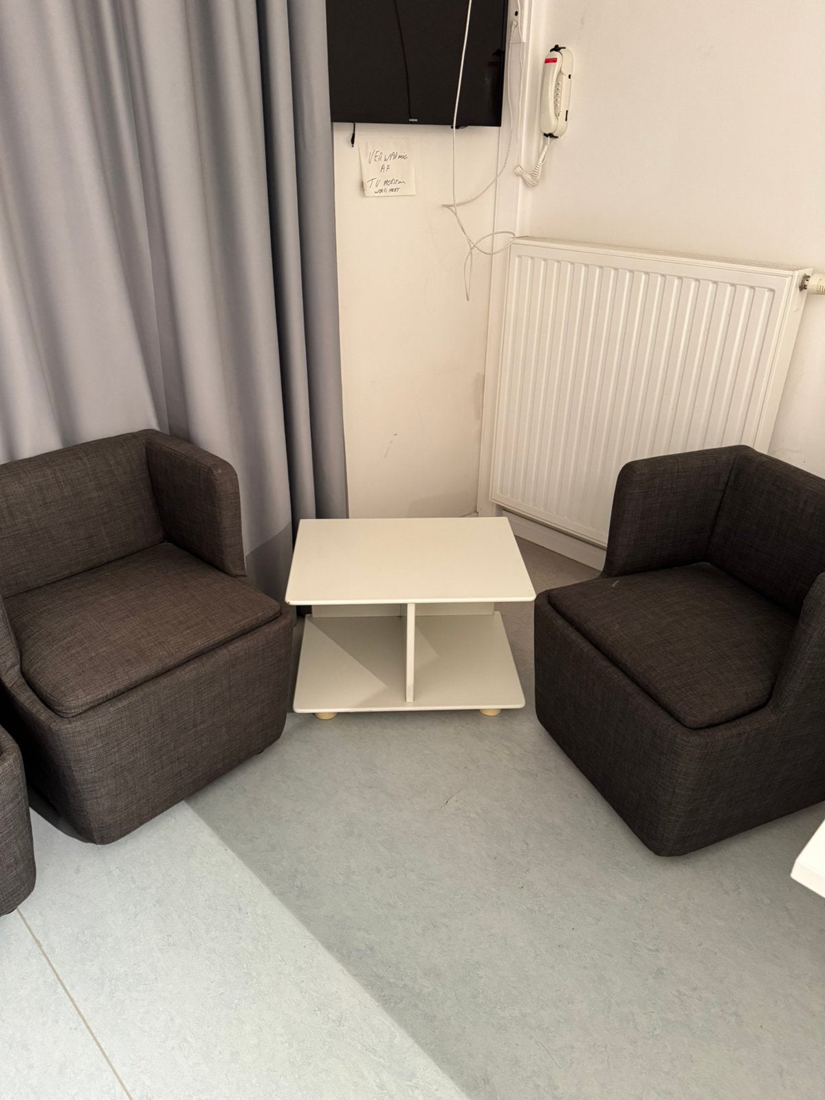 Witte Bijzettafel, Maison & Meubles, Enlèvement