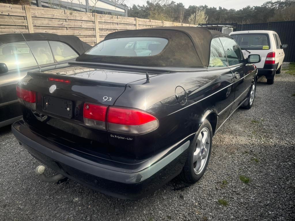 Saab 93 2.0 benzine bj 2001 km 96.600 automaat mooie auto, Autos, Cuir, Achat, Entreprise, Cabriolet
