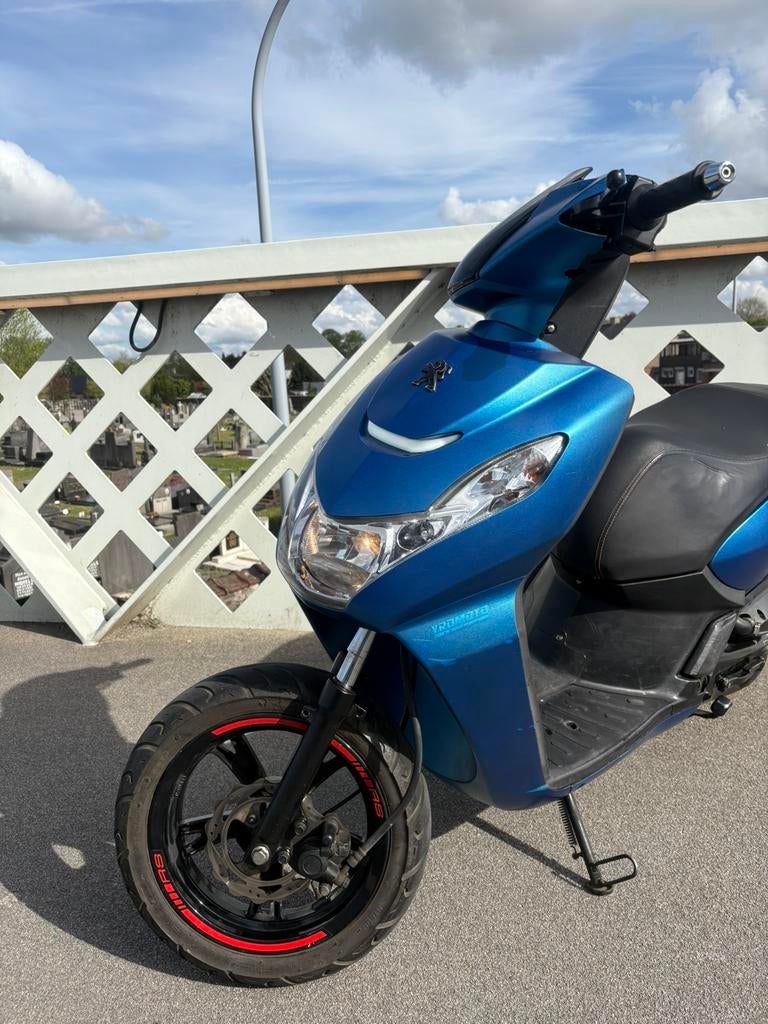 Peugeot Kisbee RS 2019 – topstaat – 6880 km, Ophalen, Overige modellen, Klasse A (25 km/u), 49 cc