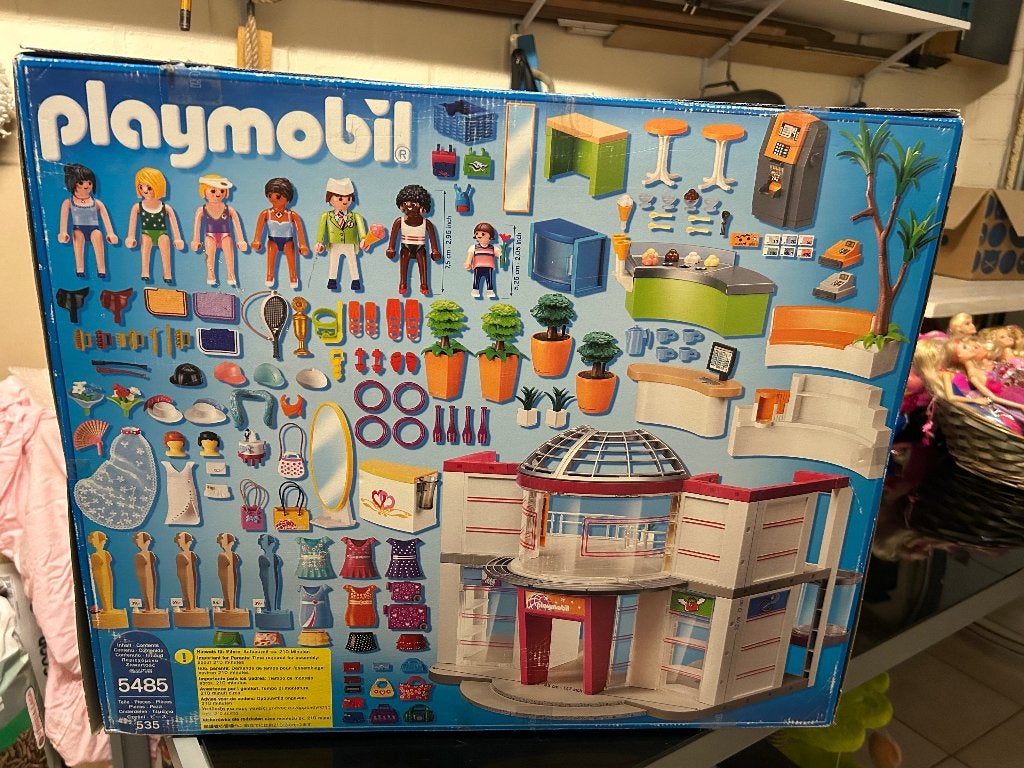 Winkelcentrum Playmobil, Kinderen en Baby's, Ophalen, Gebouw, Complete set, Zo goed als nieuw