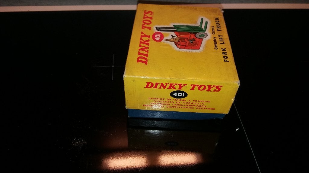 dinky toys nr 401 fork lift truck, Ophalen, Dinky Toys