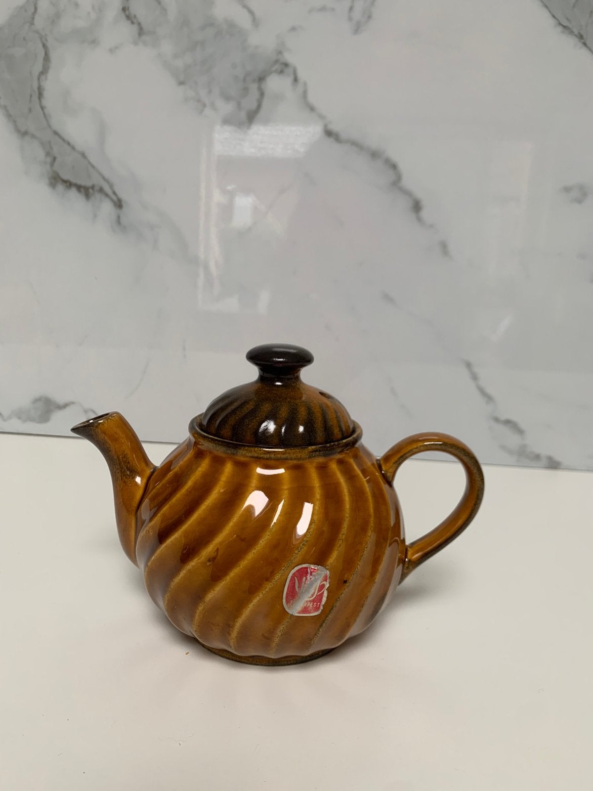 Vintage Keramische Teekan (0,5L) – DDR jaren ‘60-70, Enlèvement ou Envoi