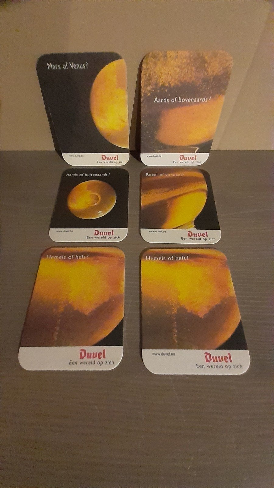 20 bierviltjes van brouwerij moortgat duvel in nieuwe staat, Ophalen of Verzenden, Duvel