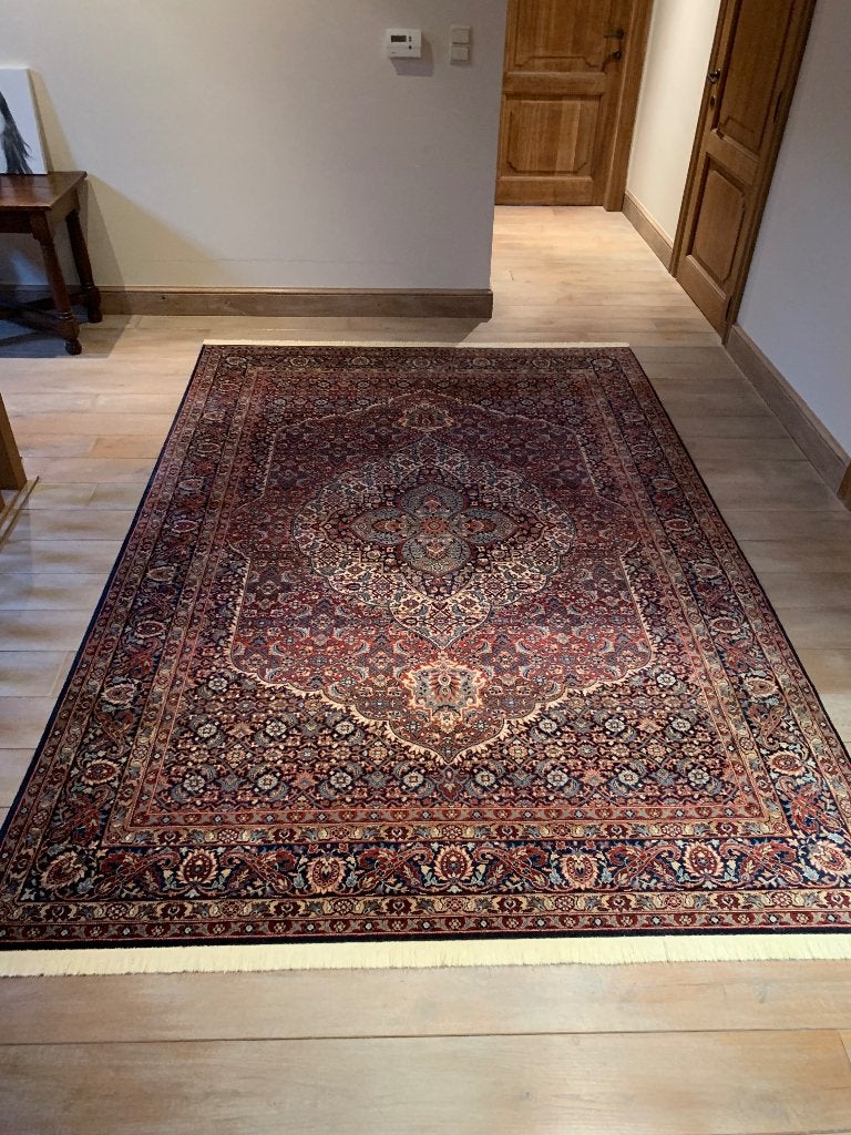 tapijt, Huis en Inrichting, Stoffering | Tapijten en Vloerkleden, Ophalen, Blauw, 150 tot 200 cm, 200 cm of meer