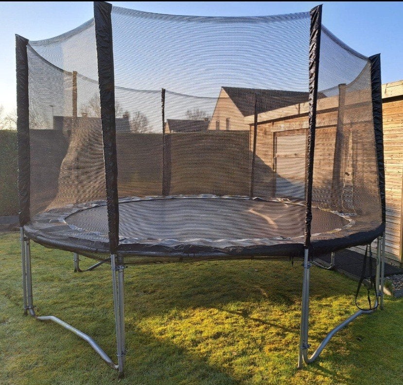 trampoline 330cm met veiligheidsnet, Ophalen